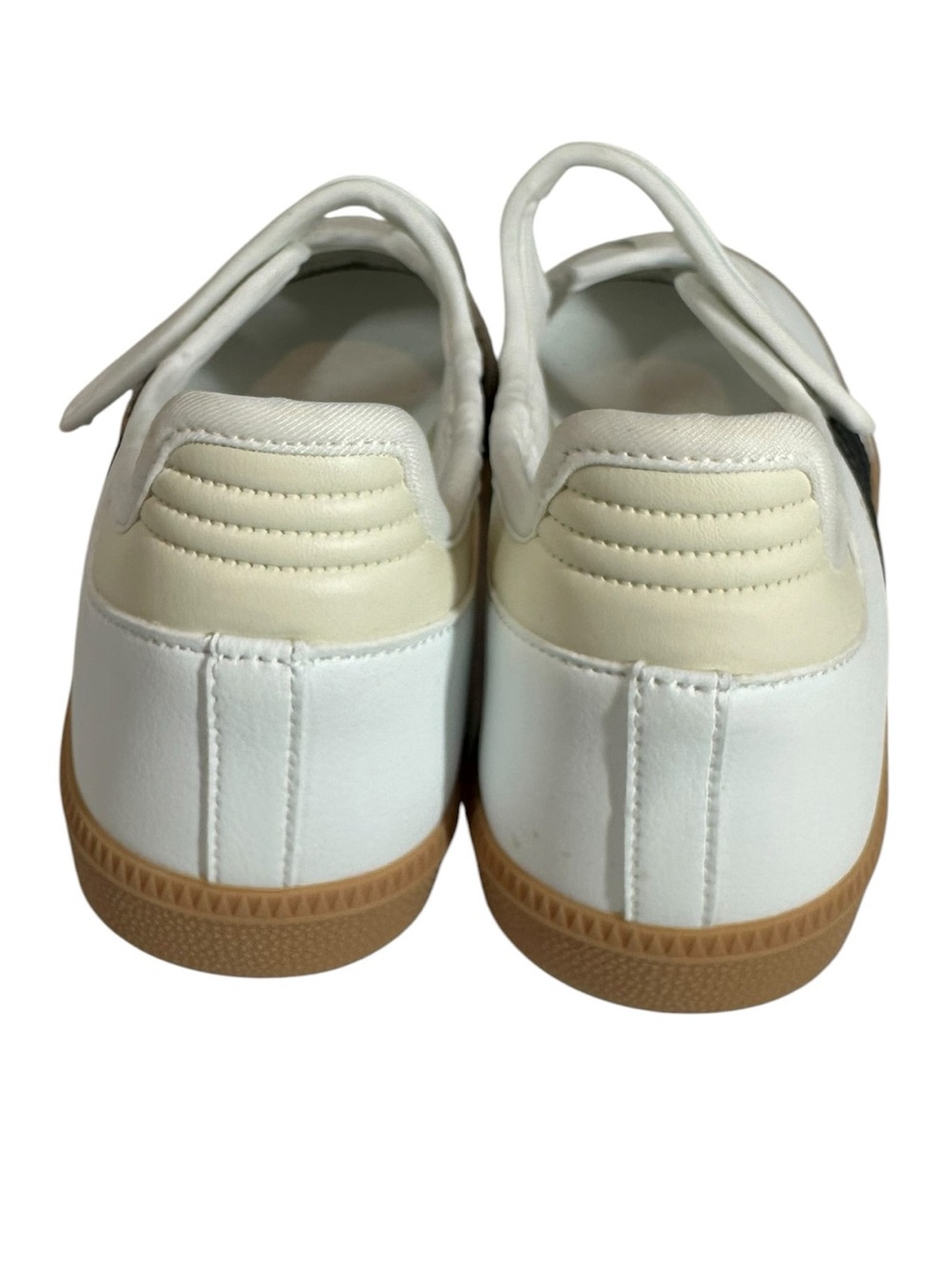 adidas Samba Mary-Jane Sneakers in White, Black & Gum - Picture 6 of 8